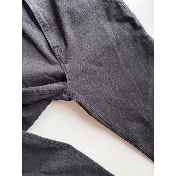 FRAME Ali Noir Black High Rise Skinny Cigarette Jeans, Size 27 - Picture 7 of 14